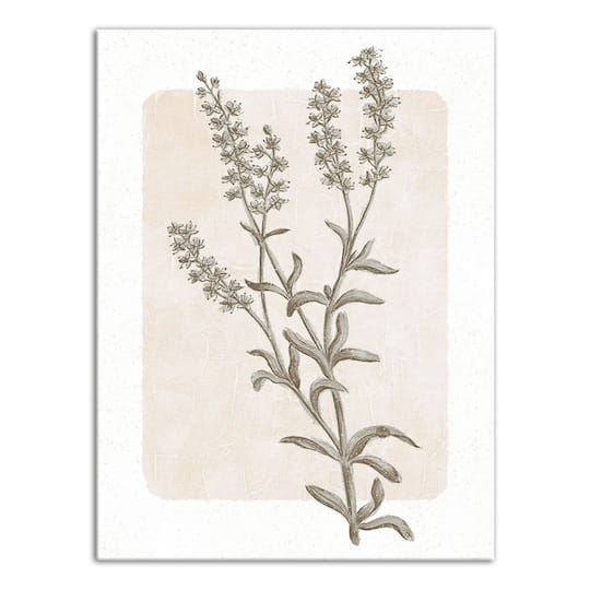 Simple Floral Still II 20" x 24" Canvas Wall Art